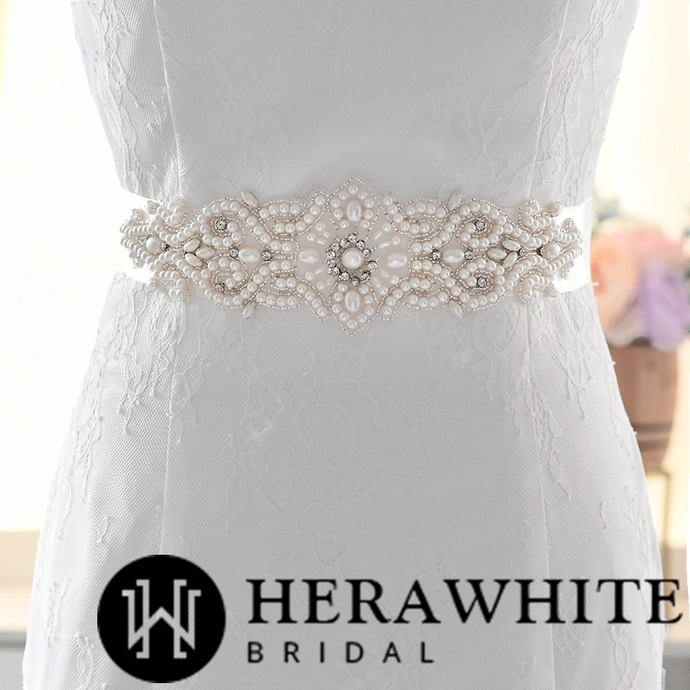 Ceinture De Mariage Perlée Ceinture De Mariage Perlée -Soiree Blanche Boutique 8d7d8d8e6b
