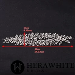 Serre Tête Double Brin Pour Mariage -Soiree Blanche Boutique 95299535fb