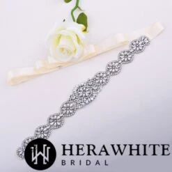 Ceinture De Mariée Perles Et Strass -Soiree Blanche Boutique 99b0243e8a