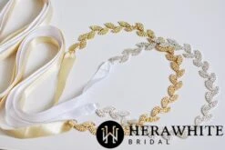 Ceinture De Mariée En Satin Et Feuilles En Cristaux 7 Ceinture De Mariée En Satin Et Feuilles En Cristaux -Soiree Blanche Boutique 9a5f9eb81f