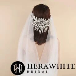 Headband Petites Feuilles -Soiree Blanche Boutique 9d39c0580e