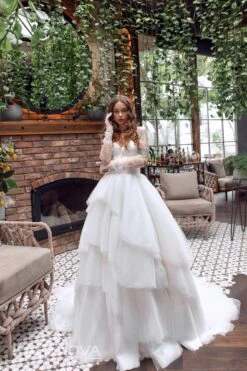 Robe De Mariée Princesse Originale 5 Robe De Mariée Princesse Originale -Soiree Blanche Boutique Adelina