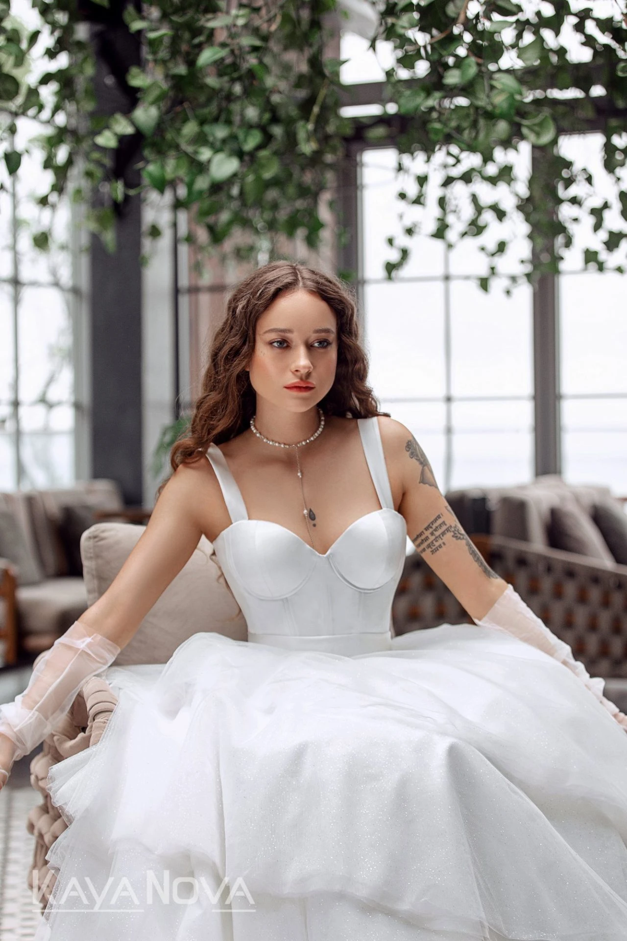 Robe De Mariée Princesse Originale Robe De Mariée Princesse Originale -Soiree Blanche Boutique Adelina3