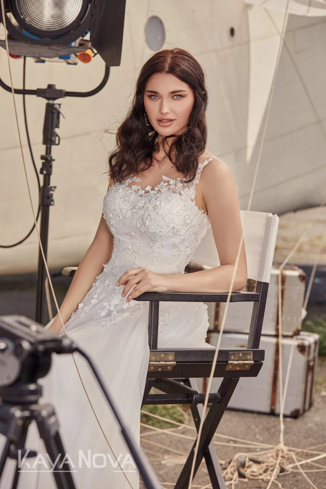 Robe De Mariée Tulle Fluide Robe De Mariée Tulle Fluide -Soiree Blanche Boutique Alma13