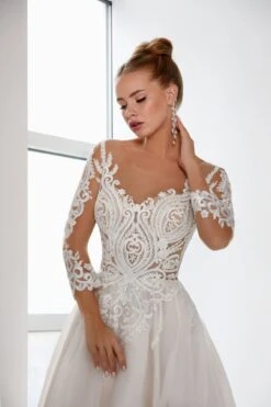 Robe De Mariée Princesse Sexy Blanche -Soiree Blanche Boutique Apolline2