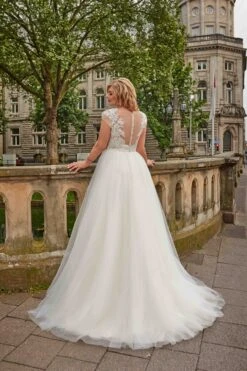 Robe De Mariée Bohème Grande Taille -Soiree Blanche Boutique Aroa37