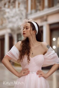 Robe De Mariée Courte Bustier -Soiree Blanche Boutique Berta