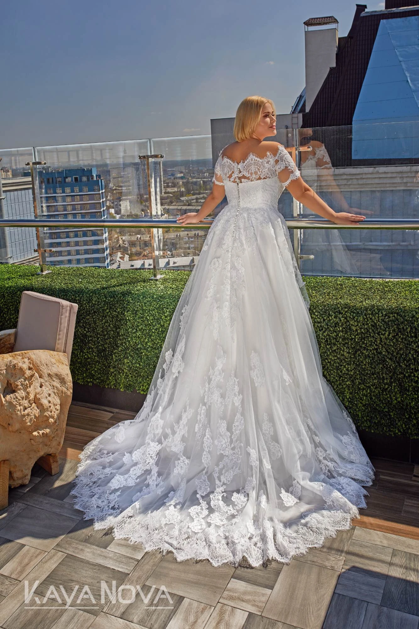 Champêtre Robe De Mariée Femme Ronde Champêtre Robe De Mariée Femme Ronde -Soiree Blanche Boutique Callie2