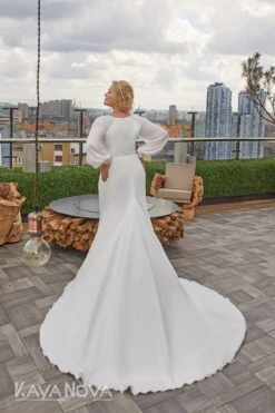 Robe De Mariée Sirène Femme Ronde -Soiree Blanche Boutique Calliope4