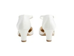 Chaussures Blanches Mariage à Talons 4 Chaussures Blanches Mariage à Talons -Soiree Blanche Boutique Chaussures Blanches Mariage a Talons dos 1