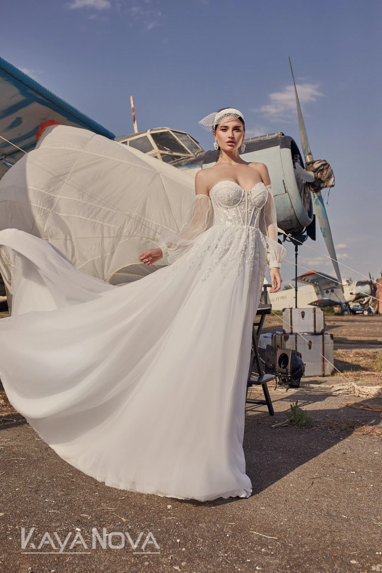 Robe De Mariée Bustier Blanche Robe De Mariée Bustier Blanche -Soiree Blanche Boutique Constanza3