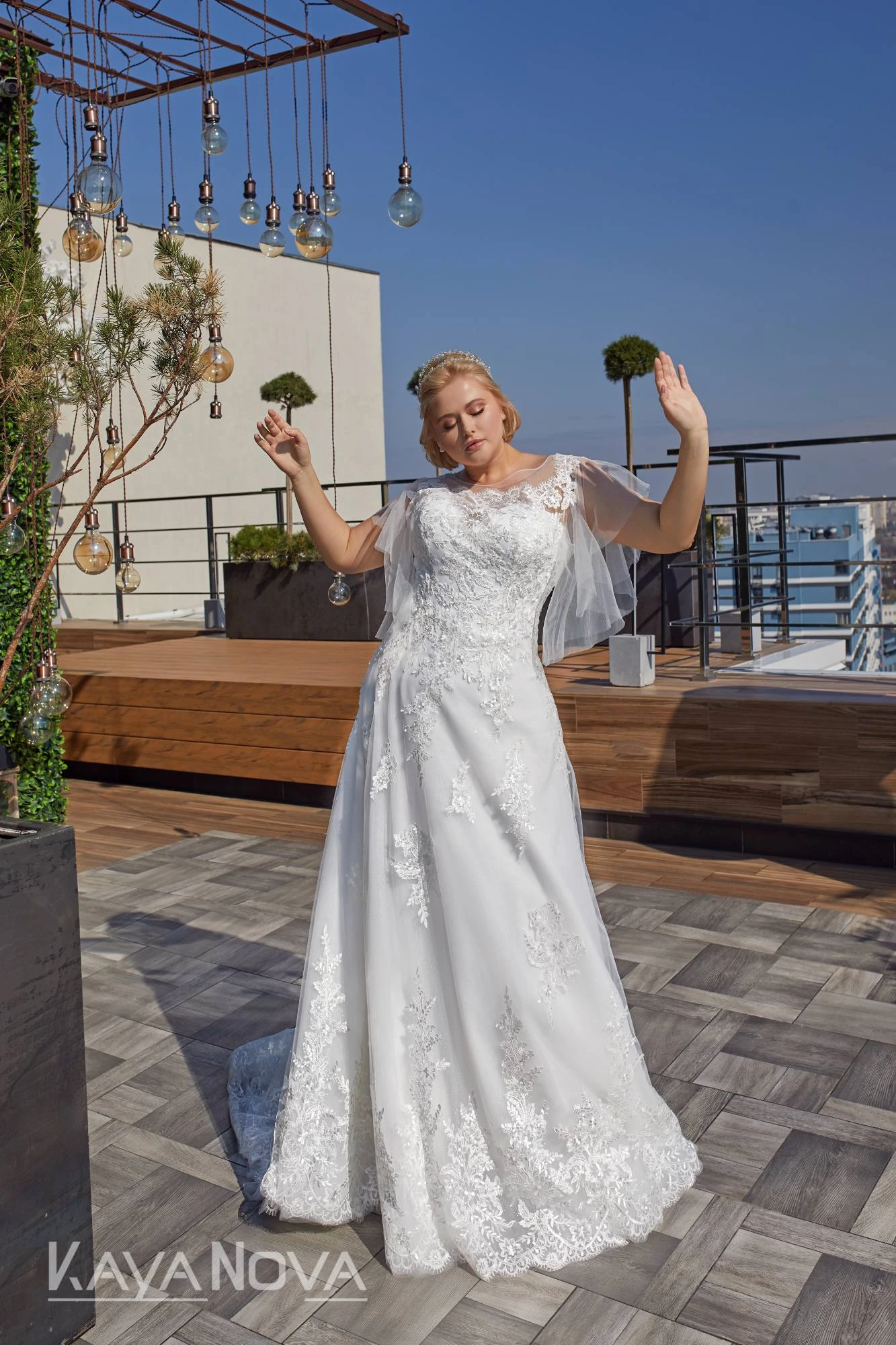 Robe De Mariée Grande Taille Col Bateau Robe De Mariée Grande Taille Col Bateau -Soiree Blanche Boutique Cora