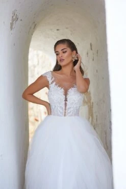 Robe Mariage Blanche -Soiree Blanche Boutique Davina4
