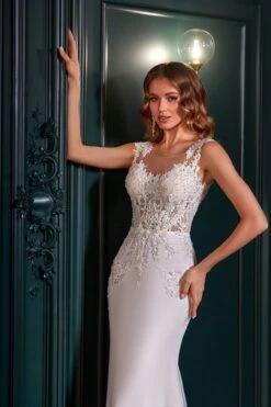 Robe Sirène Mariage -Soiree Blanche Boutique Diletta28