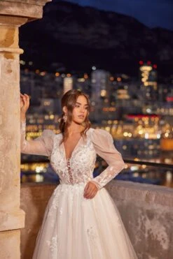 Robe De Mariée Princesse Blanche -Soiree Blanche Boutique Edicta2