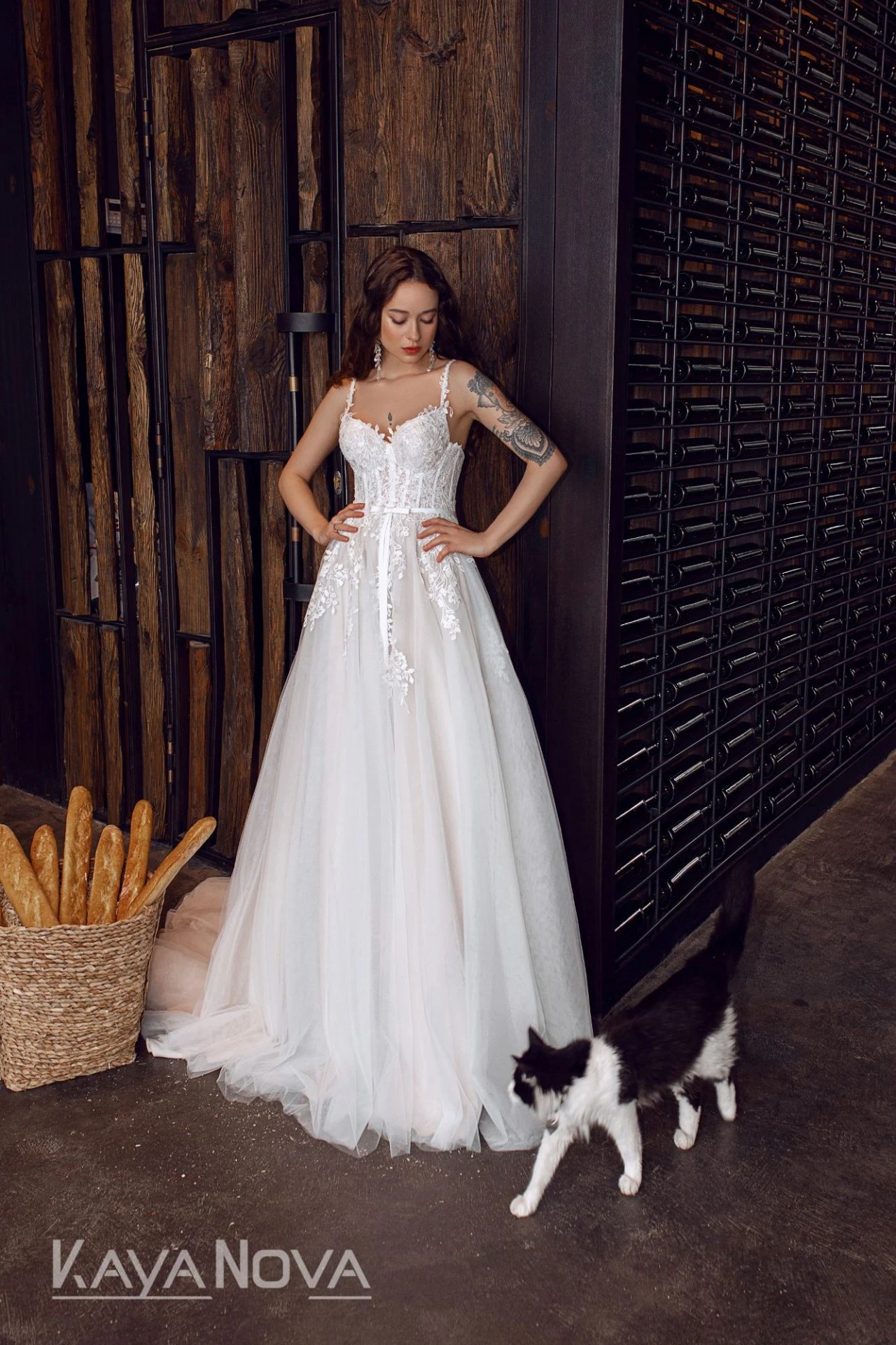 Robe De Mariée Romantique Champêtre Blanche Robe De Mariée Romantique Champêtre Blanche -Soiree Blanche Boutique Elisa3