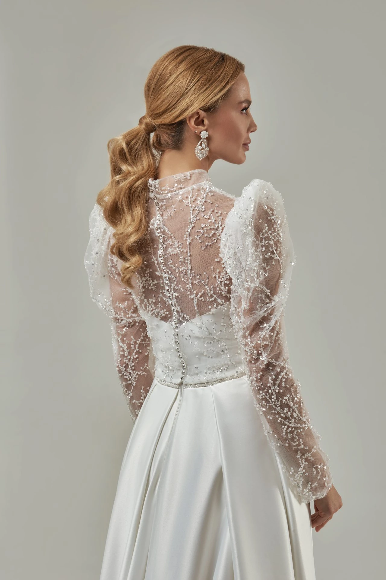 Robe De Mariée Illusion 2 Pièces Robe De Mariée Illusion 2 Pièces -Soiree Blanche Boutique Enrica20B3