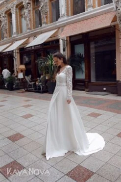 Robe De Mariée Asymétrique 7 Robe De Mariée Asymétrique -Soiree Blanche Boutique Frida1