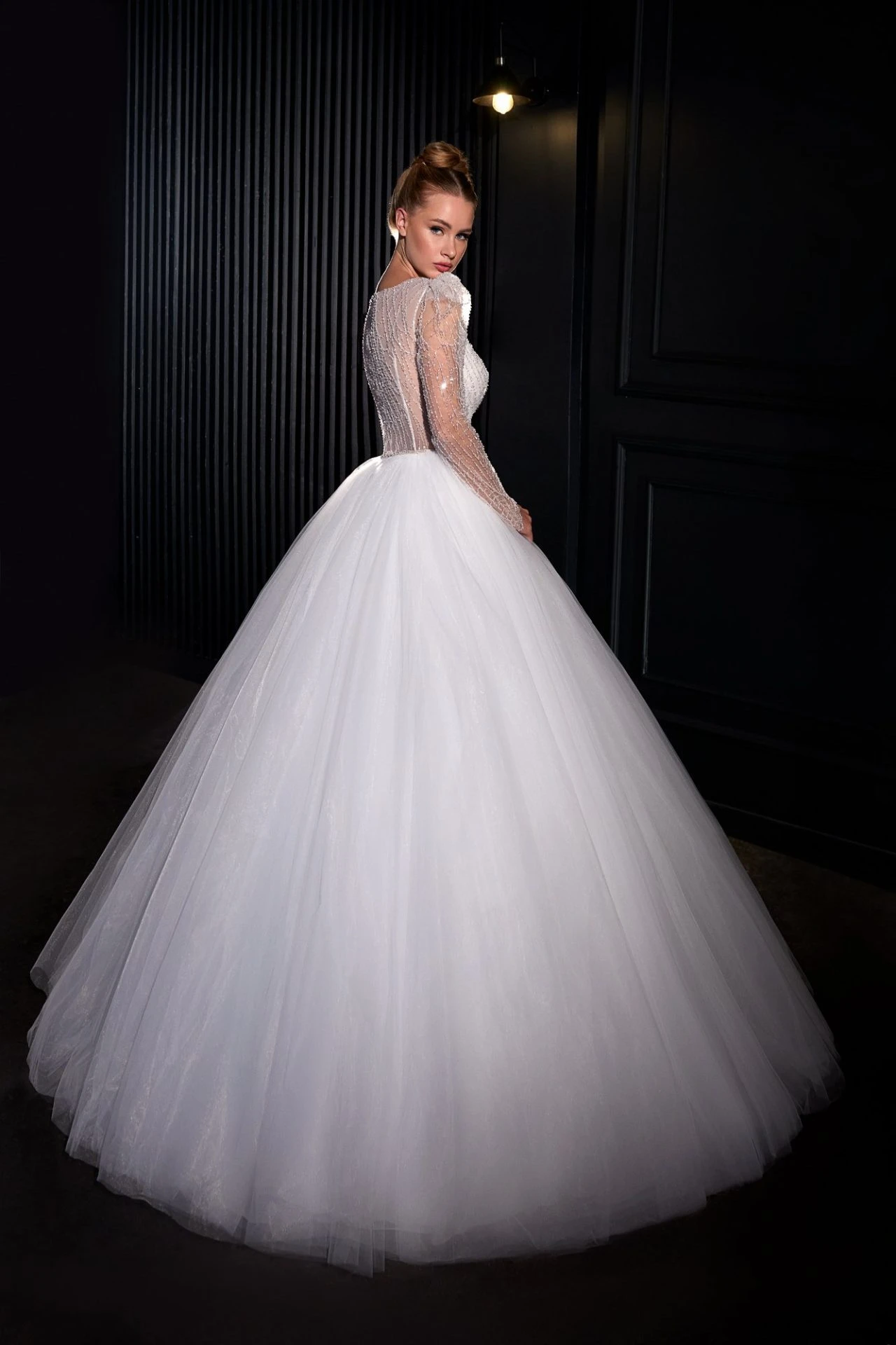 Robe De Mariée Trapèze Blanche Robe De Mariée Trapèze Blanche -Soiree Blanche Boutique Hortense6