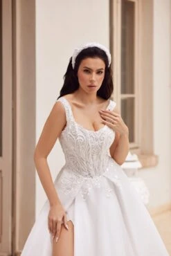 Robe De Mariée Longue Blanche -Soiree Blanche Boutique IMG 2242202