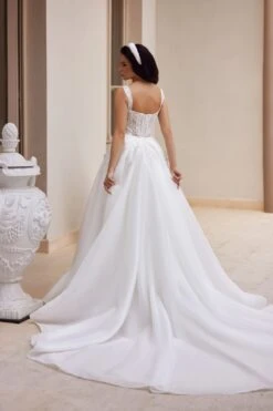 Robe De Mariée Longue Blanche -Soiree Blanche Boutique IMG 2260202
