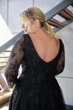 Robe De Mariée Noire Tulle 6 Robe De Mariée Noire Tulle -Soiree Blanche Boutique IMG 8141