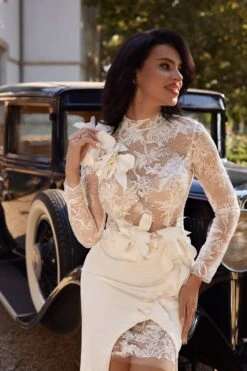 Robe De Mariée Sirène Sexy Ivoire -Soiree Blanche Boutique IMG 82792