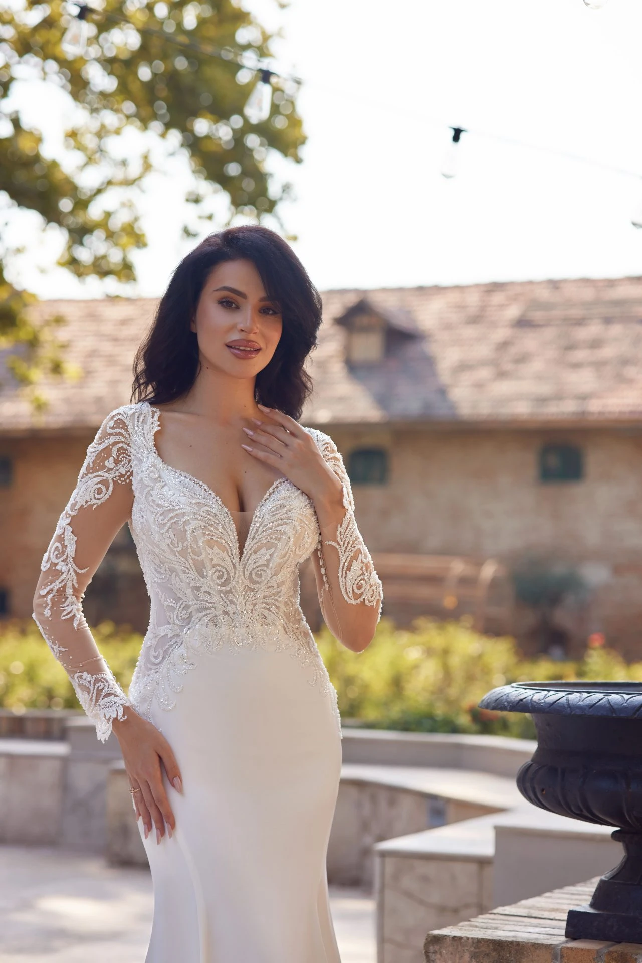 Robe De Mariée Sirène Dos Nu Robe De Mariée Sirène Dos Nu -Soiree Blanche Boutique IMG 8340202