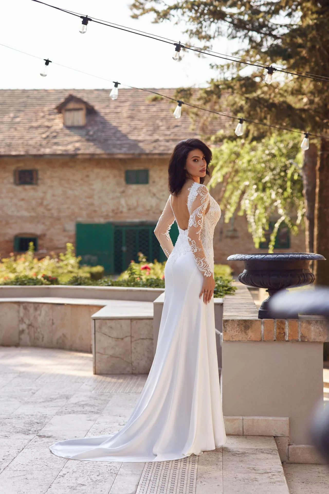 Robe De Mariée Sirène Dos Nu Robe De Mariée Sirène Dos Nu -Soiree Blanche Boutique IMG 8363202