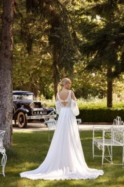 Robe De Mariée Bohème Florale Blanche -Soiree Blanche Boutique IMG 88362021