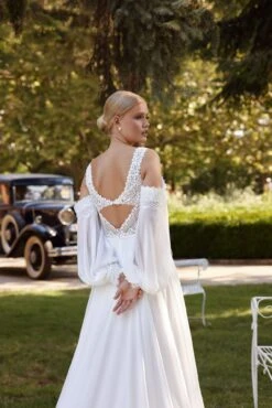 Robe De Mariée Bohème Florale Blanche -Soiree Blanche Boutique IMG 88492028