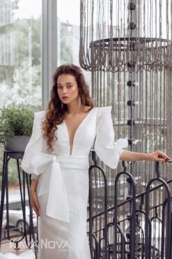 Robe De Mariée Originale Sexy Blanche -Soiree Blanche Boutique Jade2