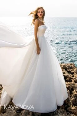 Robe De Mariée Princesse Avec Perles Blanche 9 Robe De Mariée Princesse Avec Perles Blanche -Soiree Blanche Boutique Jasmine204 13