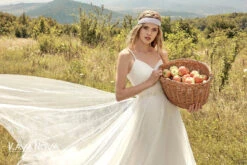 Robe De Mariée Tulle Et Dentelle Blanche -Soiree Blanche Boutique Joanna202
