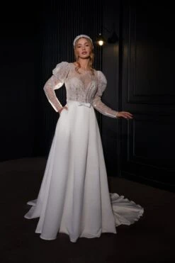 Robe De Mariée Hiver 5 Robe De Mariée Hiver -Soiree Blanche Boutique Lucie