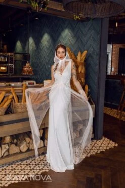 Robe De Mariée Fourreau 5 Robe De Mariée Fourreau -Soiree Blanche Boutique Martina1