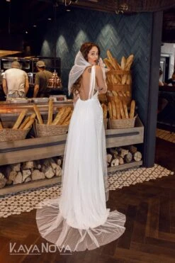 Robe De Mariée Fourreau 6 Robe De Mariée Fourreau -Soiree Blanche Boutique Martina6