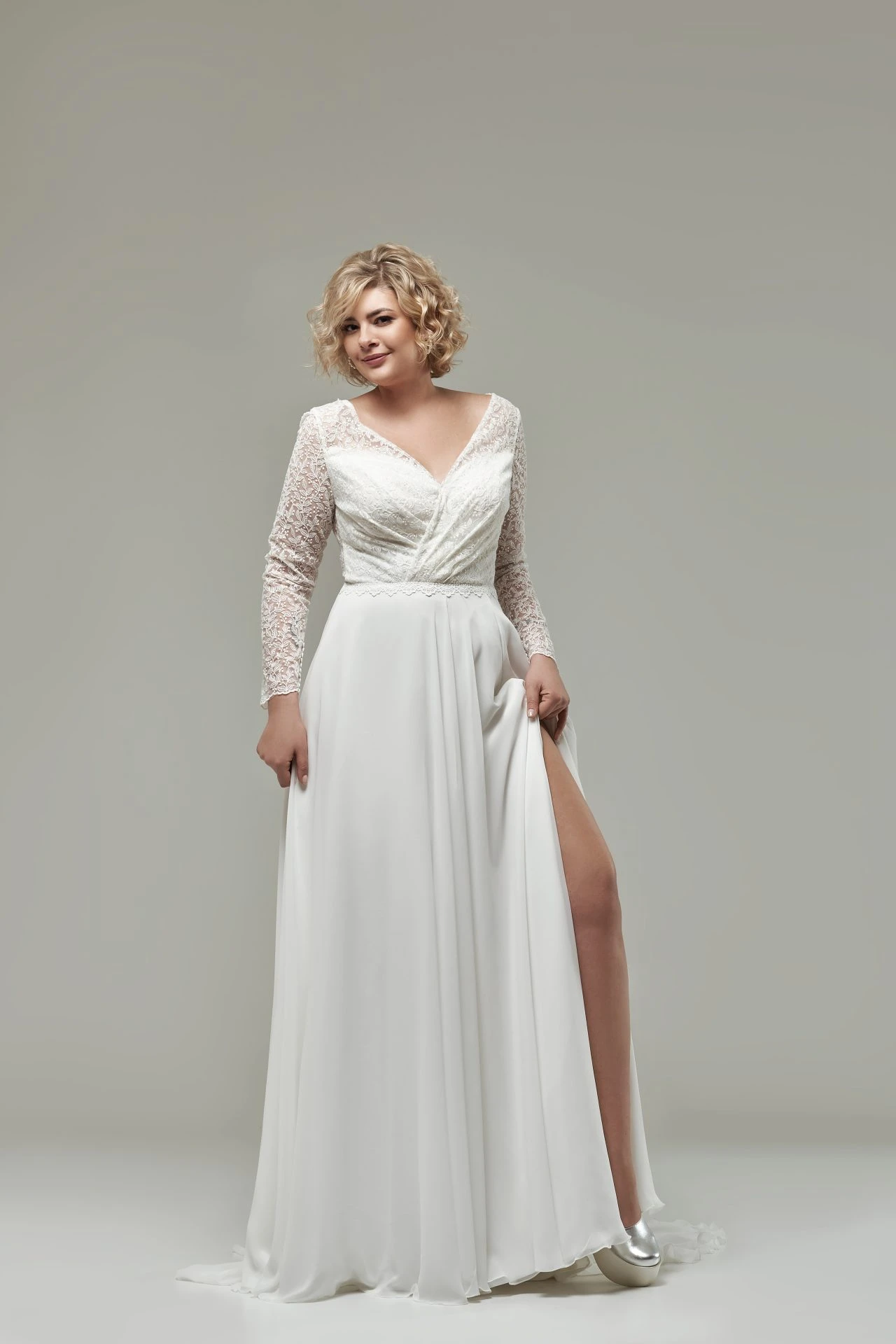 Robe Mariée Grande Taille Champêtre Robe Mariée Grande Taille Champêtre -Soiree Blanche Boutique Miriam1