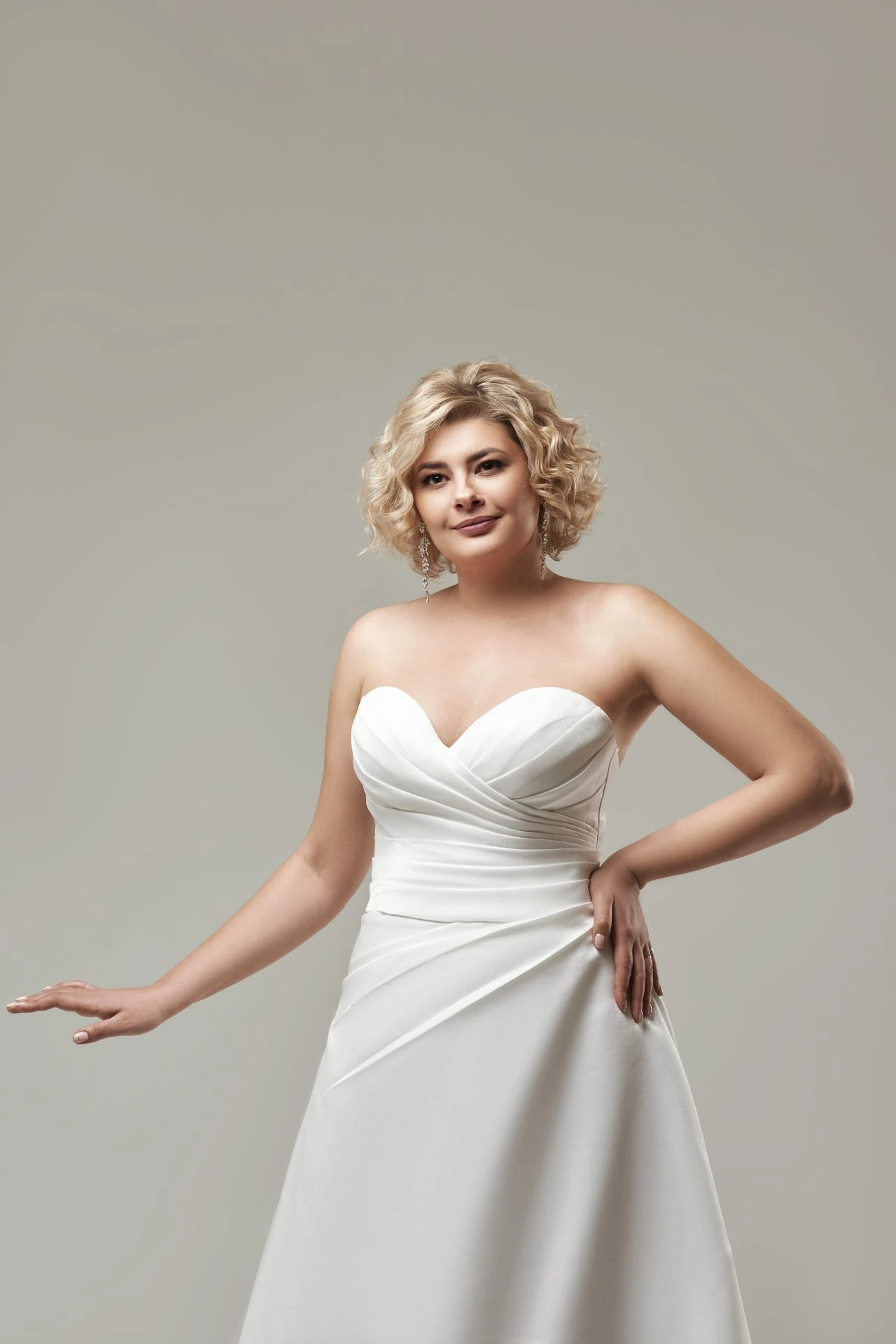 Robe Grande Taille Mariage Robe Grande Taille Mariage -Soiree Blanche Boutique Oktava2