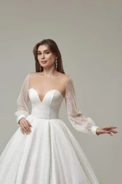 Robe De Mariée Princess 6 Robe De Mariée Princess -Soiree Blanche Boutique Otilia4