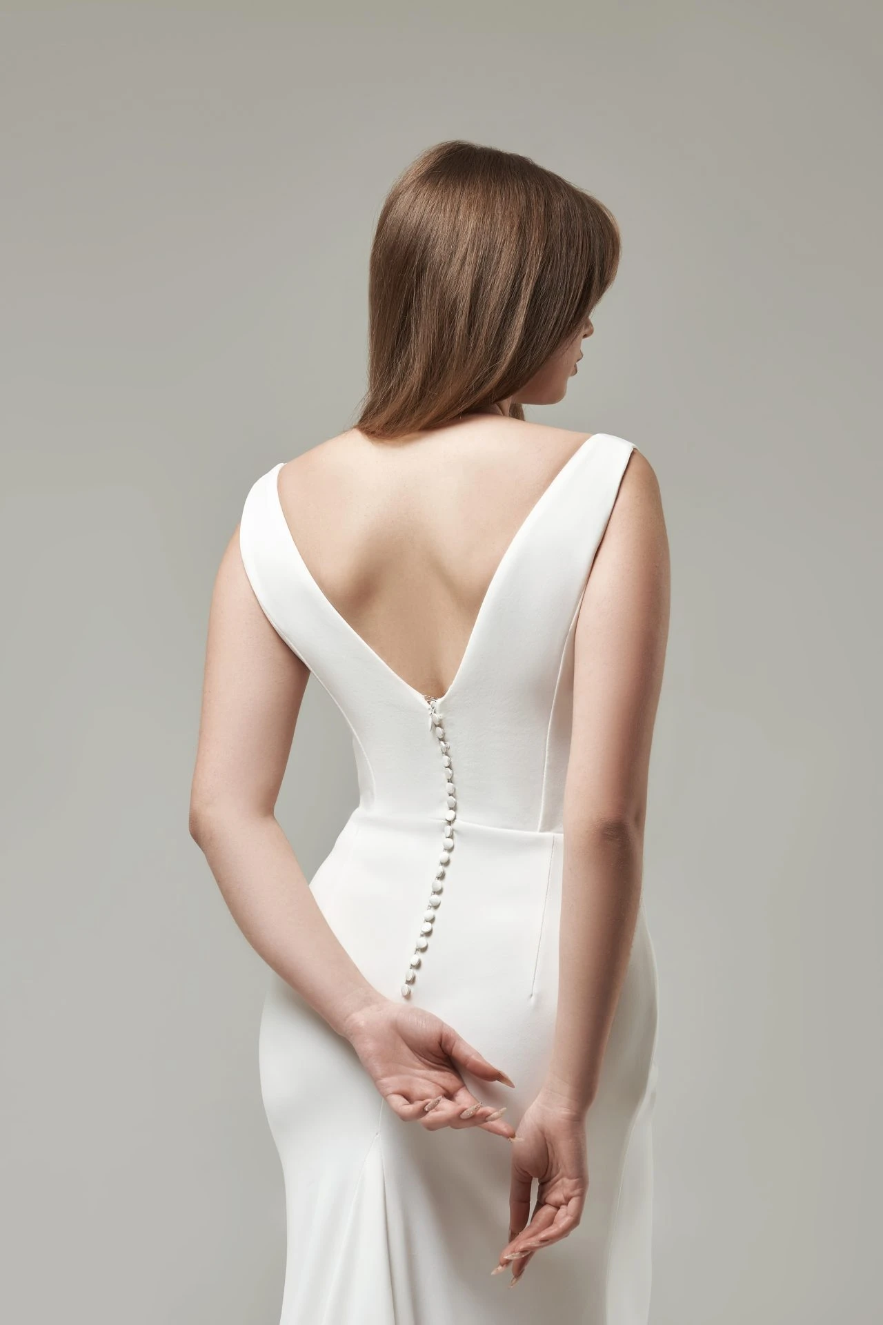 Robe De Mariée Sirène Manches Longues Détachables Blanche Robe De Mariée Sirène Manches Longues Détachables Blanche -Soiree Blanche Boutique Polonia3