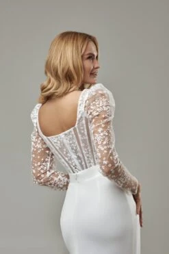 Ensemble Pantalon Mariée 4 Ensemble Pantalon Mariée -Soiree Blanche Boutique Preciosa2020skirt20atlas2 1