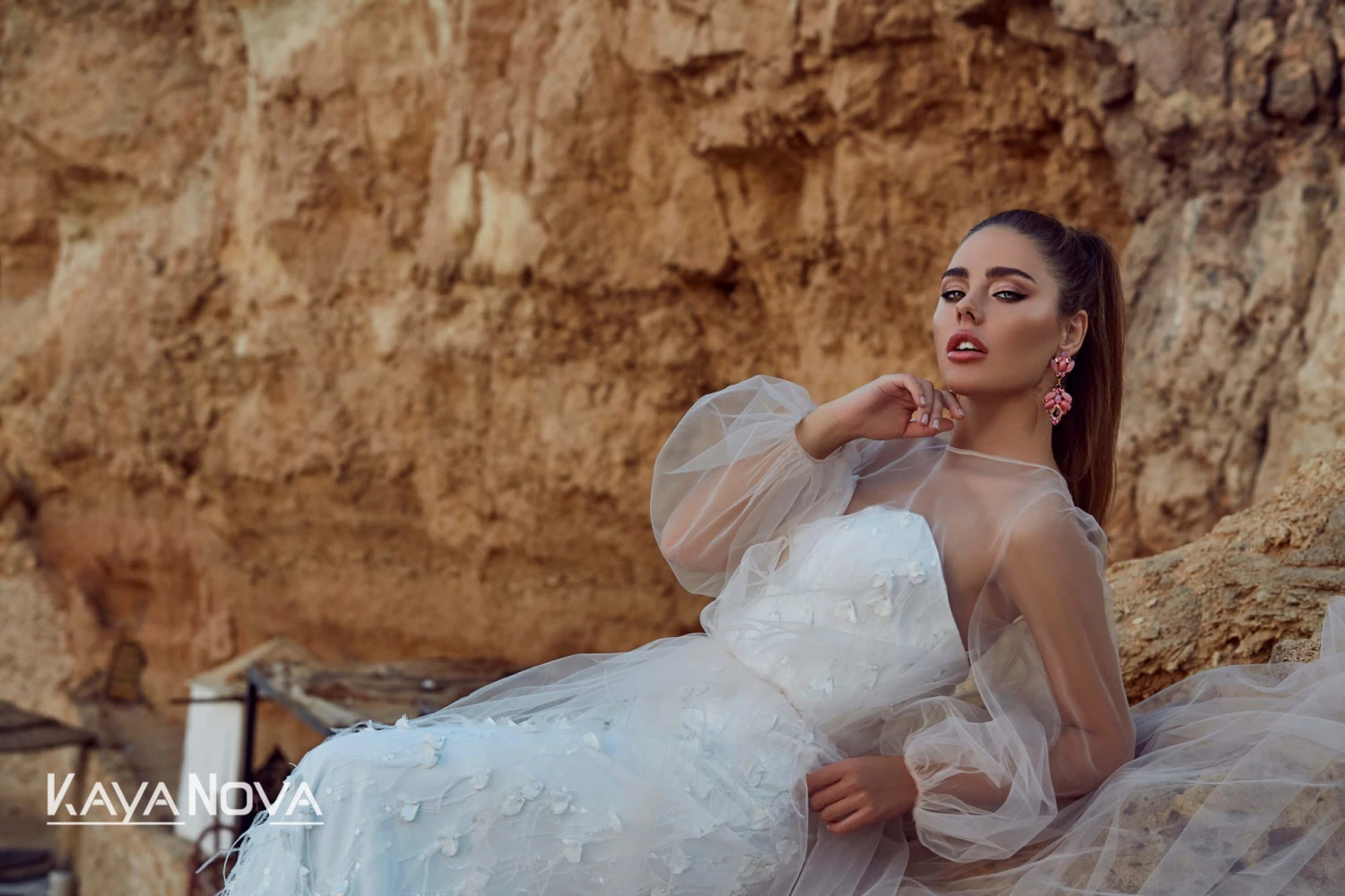 Robe De Mariée Sirène Tulle Blanche Robe De Mariée Sirène Tulle Blanche -Soiree Blanche Boutique Remi202