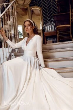 Robe De Mariée Vintage 6 Robe De Mariée Vintage -Soiree Blanche Boutique Reyna1