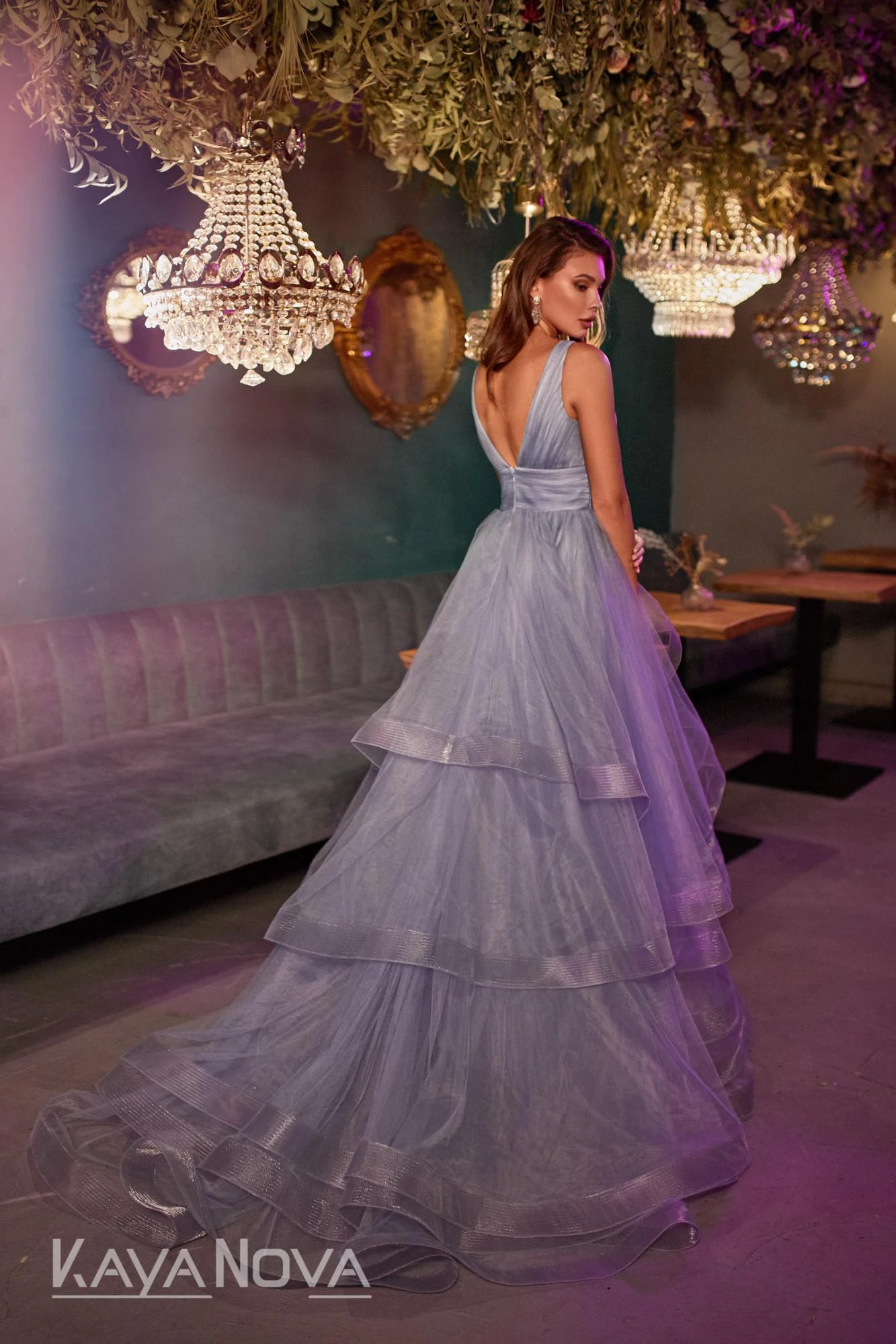 Robe De Mariée Bleue Robe De Mariée Bleue -Soiree Blanche Boutique Riley3