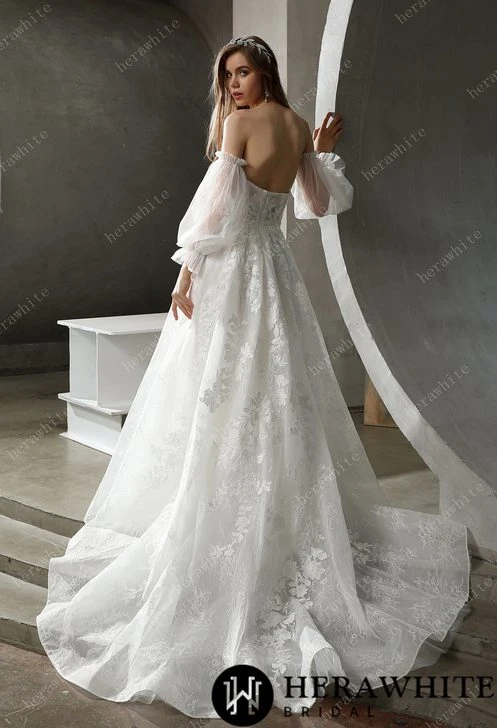 Robe De Mariée A Fleurs Robe De Mariée A Fleurs -Soiree Blanche Boutique Robe De Mariee A Fleurs Dos