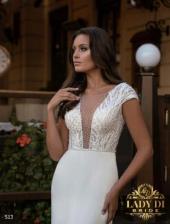Robe De Mariée Bohème Chic Dos Nu Blanche -Soiree Blanche Boutique Robe De Mariee Boheme Chic Dos Nu Blanche zoom