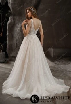 Robe De Mariée Dentelle Bohème Chic -Soiree Blanche Boutique Robe De Mariee Dentelle Boheme Chic dos