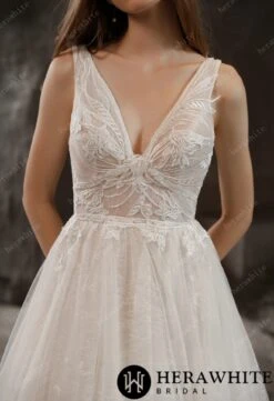 Robe De Mariée Dentelle Bohème Chic -Soiree Blanche Boutique Robe De Mariee Dentelle Boheme Chic zoom