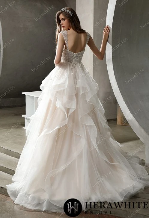 Robe De Mariée Jupe Tulle Robe De Mariée Jupe Tulle -Soiree Blanche Boutique Robe De Mariee Tulle Dos